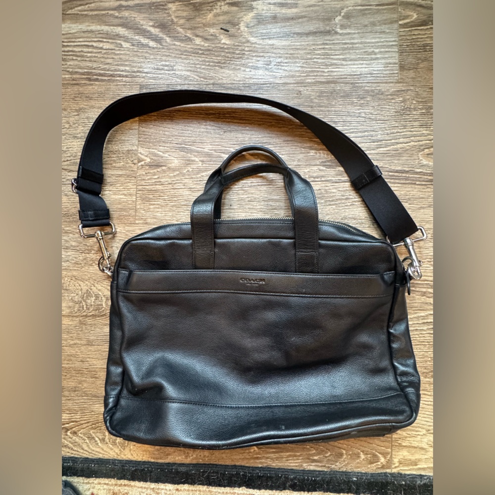 Coach mens Hamilton computer briefcase  style no. F11319